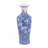 D9.1x24.4" Blue And White Porcelain Vase