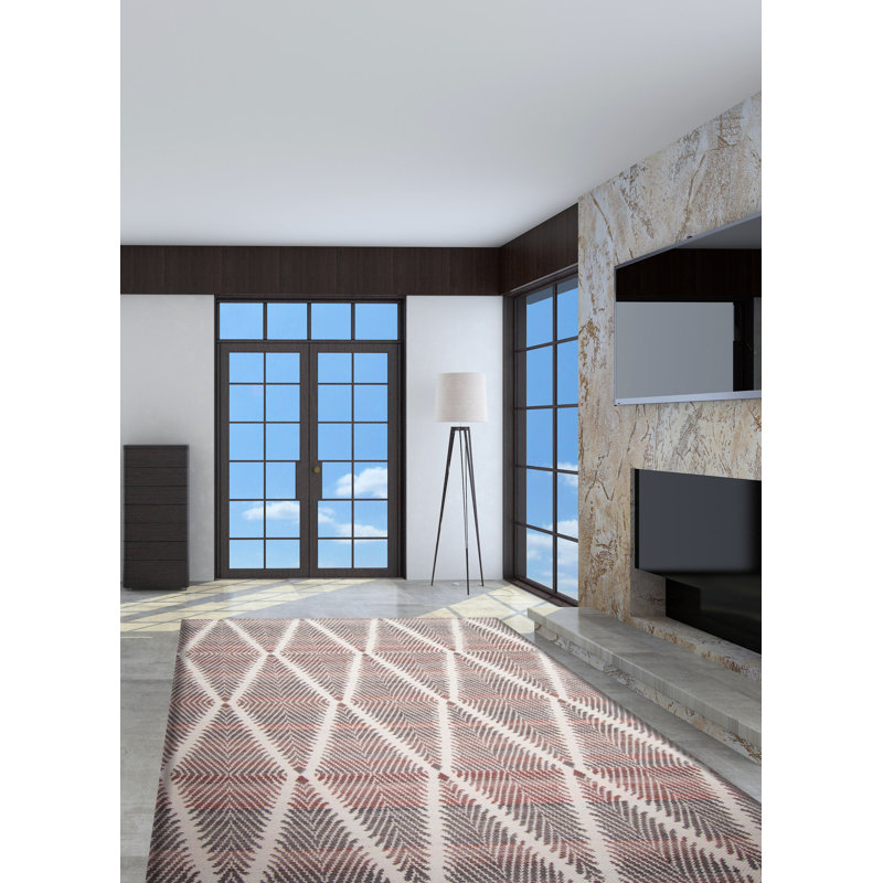 Botsford Wool Geometric Indoor Rug