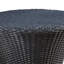 Table d'appoint d'extérieur en osier en aluminium-1473012617