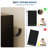Multifunctional Wooden Dresser for Bedroom, 43.3 in H 2 Door Wardrobe Armoire Closet with 4 Drawers and Hanging Rod, Low Storage Cabinet for Hanging Cloth-971272562-971272561