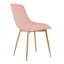Baring Dining Accent Chair in Velvet Upholstery and Metal Legs-885435375-885435362