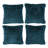 Shaggy Faux Fur Square Throw Pillow Cover-2012341980