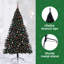 6.89' H Lighted Artificial Christmas Tree-826116817-826144454-826146709