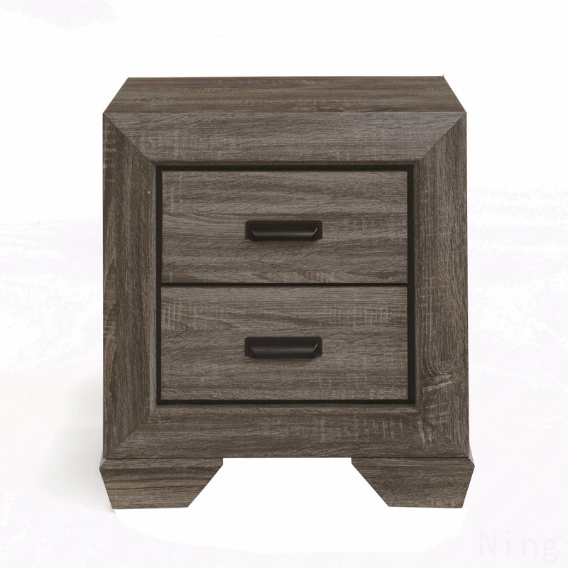Table de chevet 2 tiroirs