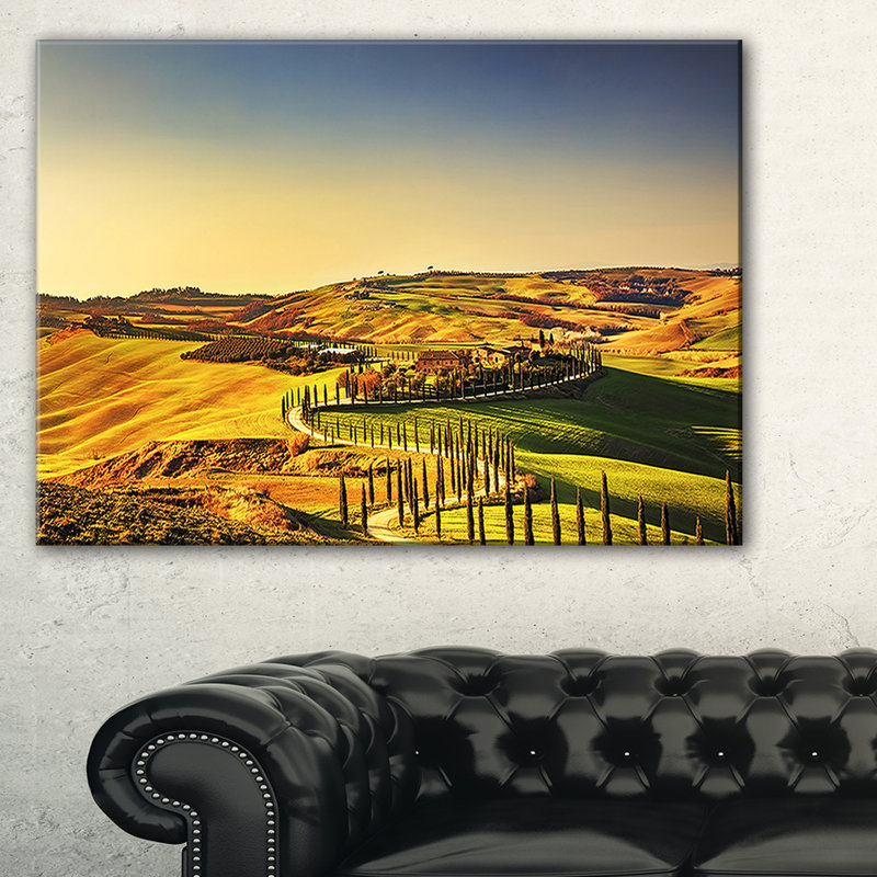 Crete Senesi, H 30 po x l 40 po x P 1 po