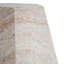 Table d'appoint hexagonale ronde en travertin
