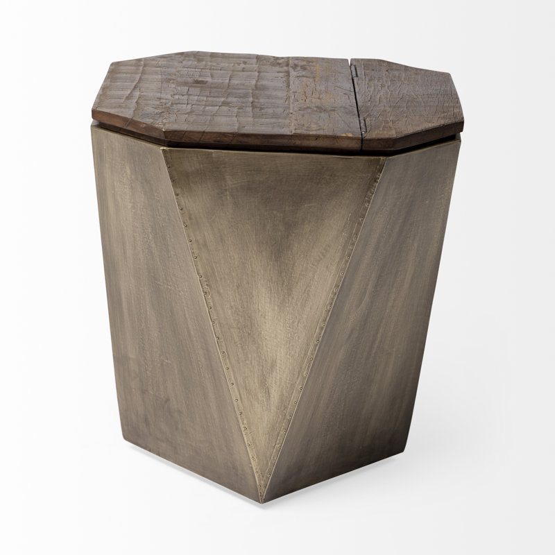 Table de bout Bahena, Laiton