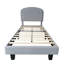 Aleighana Upholstered Bed Plush Bed Frame with Head Board-1131965769-1116677733