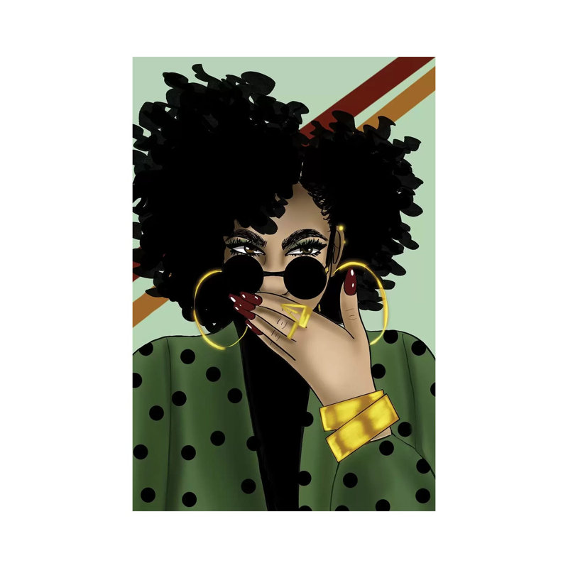 Nafeesa Ali by Zola - Print on Canvas, Wrapped Canvas, 66.04cm H x 45.72cm W x 3.81cm D