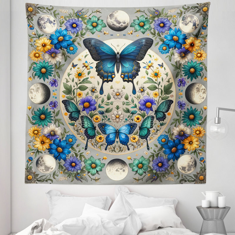 Tapisserie en microfibre, H 88 po x l 88 po