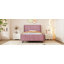 Lit plateforme tapissier taille, velours-1644558812-1644558813