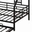 Lit double en métal avec lit gigogne-217598514
