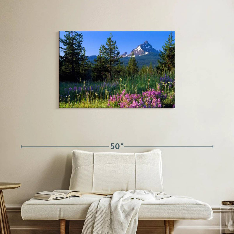 Alvord Mount Washington Flower Field, 24" H x 36" W