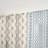 Cotton Printed Comforter Set with Chenille White/Navy King/Cal King