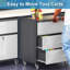 Makeace Mobile 3-Drawer Storage Cabinet on Wheels, Rolling Garage Organizer with Deep Drawers for Tool & Home Organization-1410789942