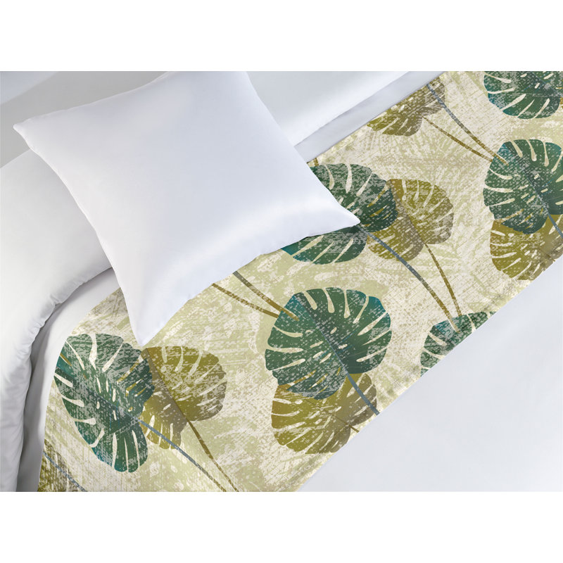 Tapis de couloir Ambesonne Monstera, Lit simple