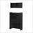Multi-Functional Tipping Bucket Shoe Cabinet With Wall Cabinet, Space-Saving Design Foyer Cabinet With 2 Flip Drawers, Versatile Side Cabinet For Hallway-226224322