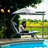 Vivere Maglione Original Stationary Dream Lounger with Removable Cushion and Umbrella-56214100