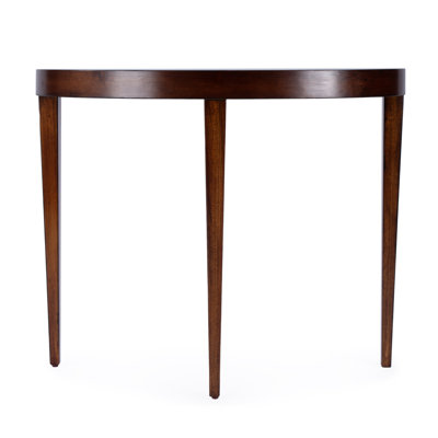 Ingrid Light Burl Console Table