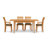 Sarah 4 - Person Solid Wood Top Four Leg Dining Set-16848867-37101031-39921300