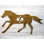 Décoration murale de forme simple lettre cheval rustique