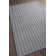 Gisela Wool Striped Area Rug in Gray