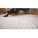 Tapis de designer avec un look d'art abstrait moderne