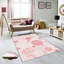 Élégant tapis imprimé en 3D, 4,6 x 7,2 pi | 100% polyester, hauteur des poils de 0,31 po, antibactérien | Revers en PVC antidérapant, lavable à la machine, parfait pour le salon ou la chambre à coucher, design durable et élégant-655542428