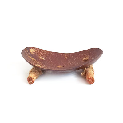 Porte-savon classique noix de coco