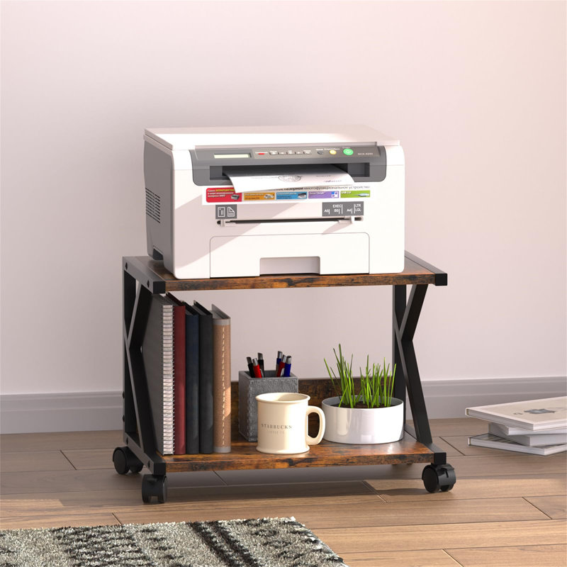 Desk Organizer, Brown/Black