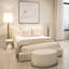 Tobias Upholstered Platform Bed, Olive, East King-714586668-714586671