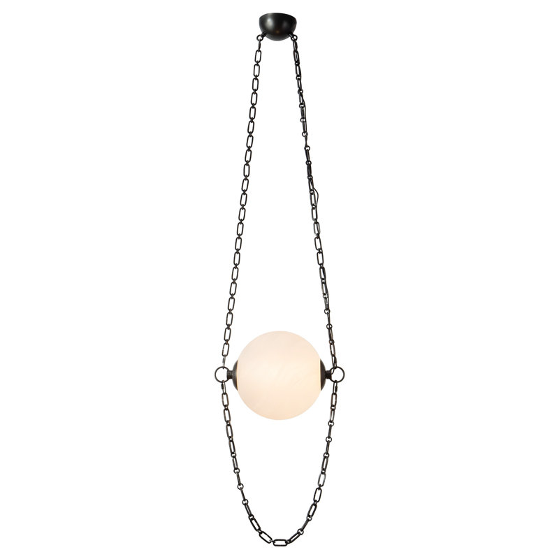 Petra  10-in Black dimmable LED Pendant, Oil Rubbed Bronze