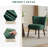 Modern Velvet Accent Chair Set of 2, Soft Upholstered Living Room Chair-1399510845