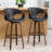 Pompano Swivel Upholstered Counter Stool-1359937263