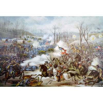 La Bataille de Pea Ridge (36 x 24)