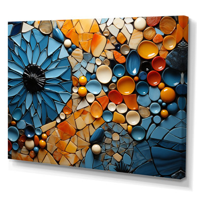 " Bicycle Mosaic Spokes I "