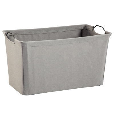 Wire Frame Wide Fabric Bin