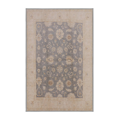Tapis oriental beige / bleu Manderup
