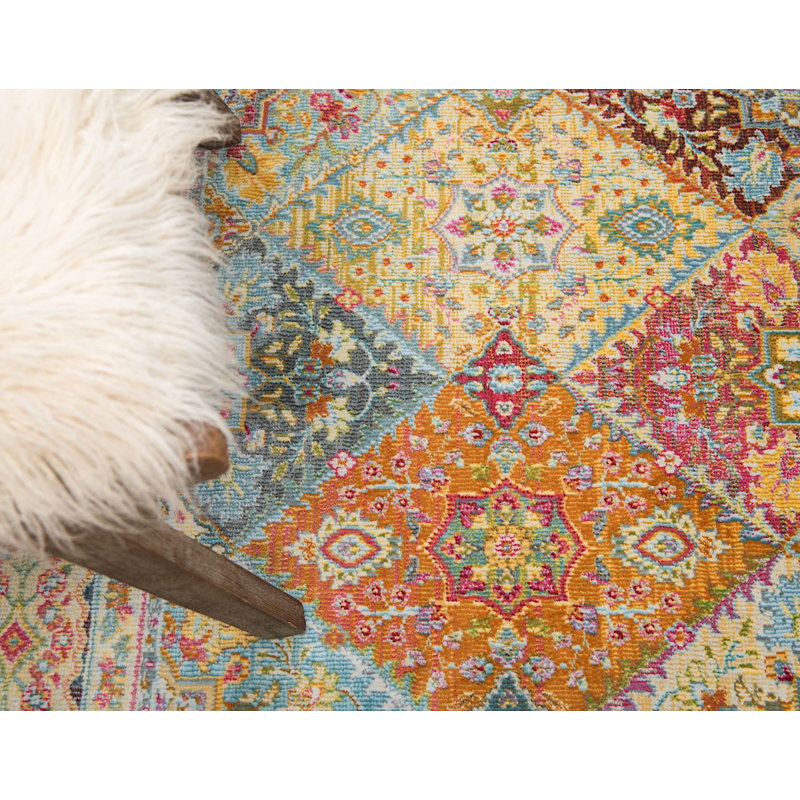 Folmar Geometric Indoor Rug, Rectangle 8' x 10'