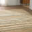 Galilea Natural Striped Beige/ Blue Area Rug (5'X8')-70656443