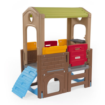 Young Explorers 5' x 5' Indoor / Outdoor Plastic Playhouse