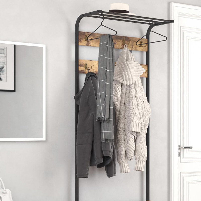 Amry Hall Tree 70cm Wide with Bench and Shoe Storage