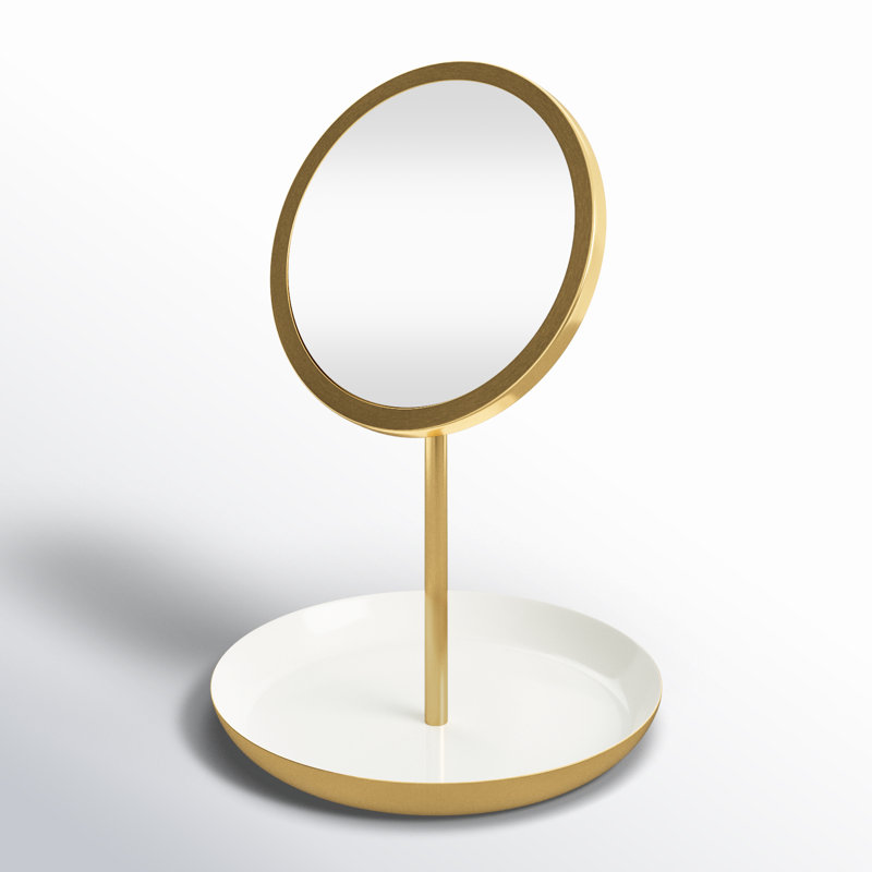 Miroir de maquillage Idria, Blanc