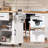 Rolling Kitchen Island with Drop Leaf,Power Outlet,and Ample Storage,for Kitchen,Dining Room-1463045702