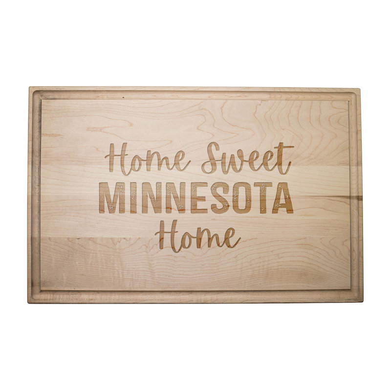 Home Sweet Minnesota Home Cutting Board