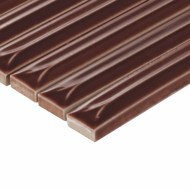 Mosaïque pyramide 1,5 x 6 Dteile Artefino (10 pièces par carton) (9,70 pieds carrés par carton), Safran
