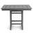 HDPE 3-Piece Outdoor Patio Dining Set With Square Table And 2 Armchairs-755181715