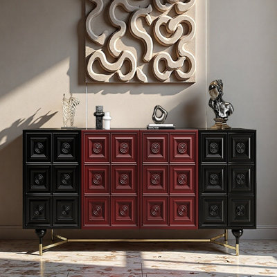 Armoire de hall d'entrée italienne de luxe