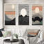 «Simple Horizon», 3 pièces sur toile-253246020-253246018