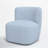 Mariza Upholstered Swivel Slipper Chair-619161935